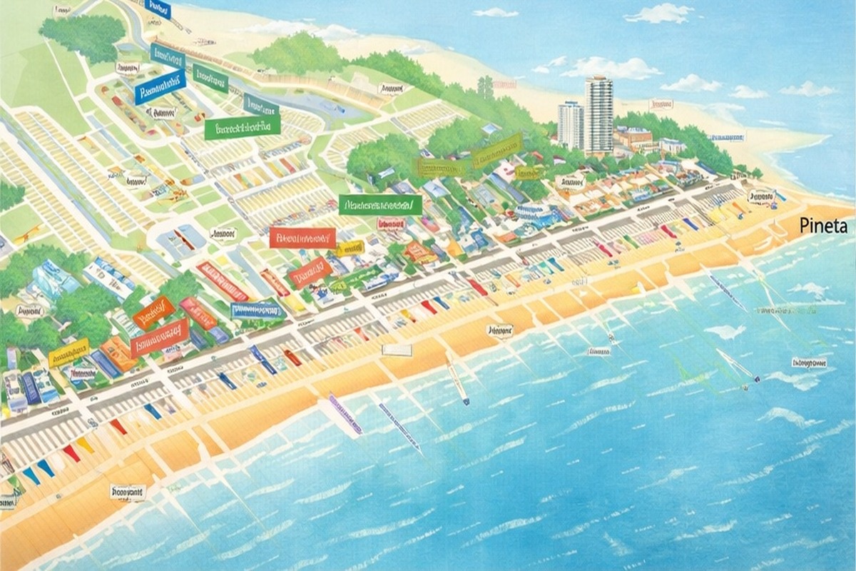 Strandabschnitte Jesolo